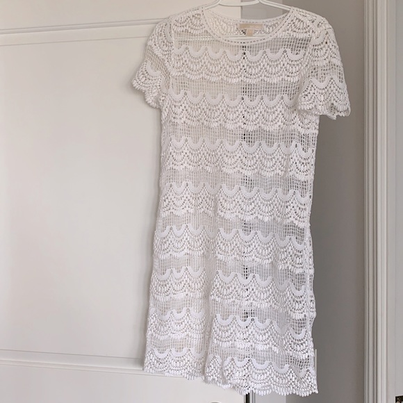 Michael Kors Crochet scallop summer dress - Picture 2 of 4